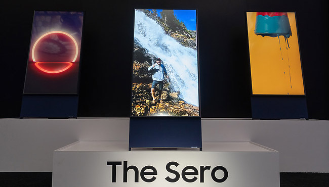 Samsung Lifestyle TV 添新軍！ The Sero 系列電視“橫豎”都可看！