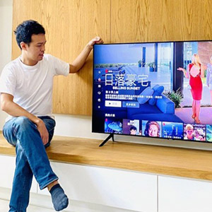 三星 QLED 4K 量子電視 Q60T 入厝開箱實測，超強顯色技術 + 雙視光增豔科技
